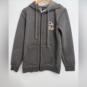 Disney & Mono B Collab Mickey Mouse Zip Hoodie Jacket Small New